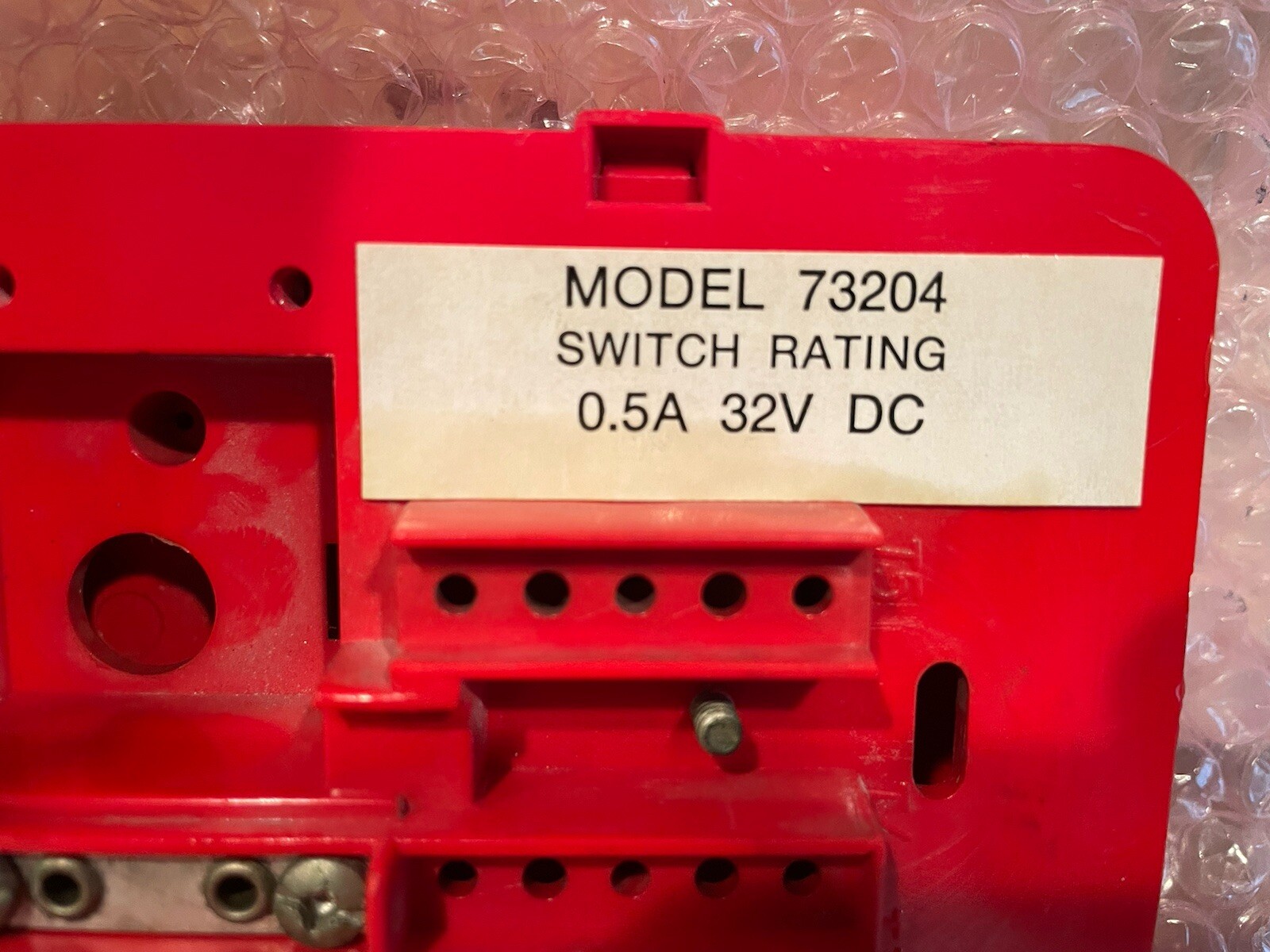 MIRTONE 73204 Vintage FIRE ALARM PULL STATION. Missing Glass Rod