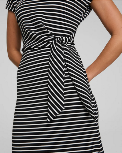 Tie-Waist Maxi Dress,ultra-drapey spacer fabric that's breathable - Picture 8 of 24