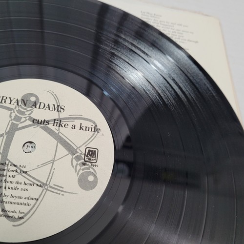 Bryan Adams Cuts Like A Knife Vinyl LP SP-6-4919 Shrink - Picture 8 of 8