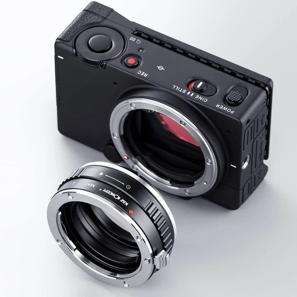 K&F Concept Lens Mount Adapter for Sony A Minolta AF Lens to L Mount Camera Body - Image 3 of 4