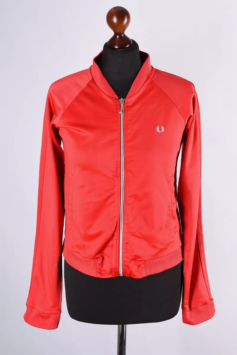Fred Perry Classic Mod Skinhead Track Top Jumper Size M eBay