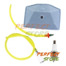 FUEL LINE KIT W/ FILTER VENT SPARK PLUG AIR FILTER FOR POULAN 3400 3700 3800
