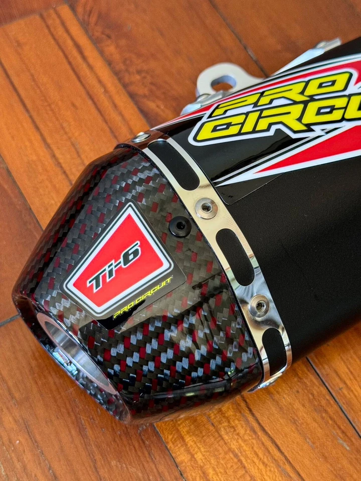 EXHAUST PIPE MUFFLER HIGH MOUNT FULL SYSTEM CARBON FOR HONDA CRF 110 CRF 110F - Imagem 4 de 4