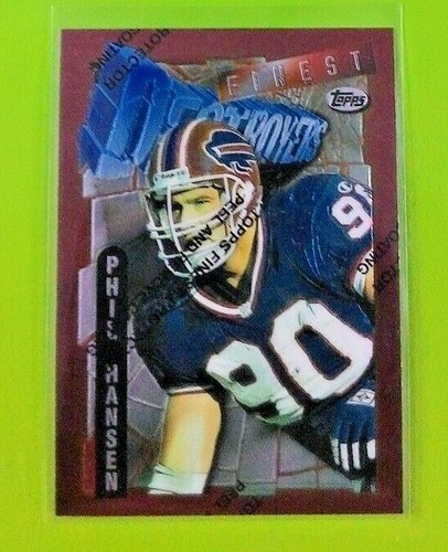 1996 TOPPS FINEST VARIATION NFL FOOTBALL BRONZE UNPEELED WITH COATING FREE SHIP