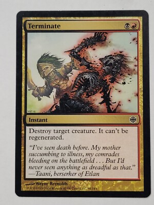 Carte Magic : Terminate - Alara Reborn | Jeu De Cartes à Collectionner