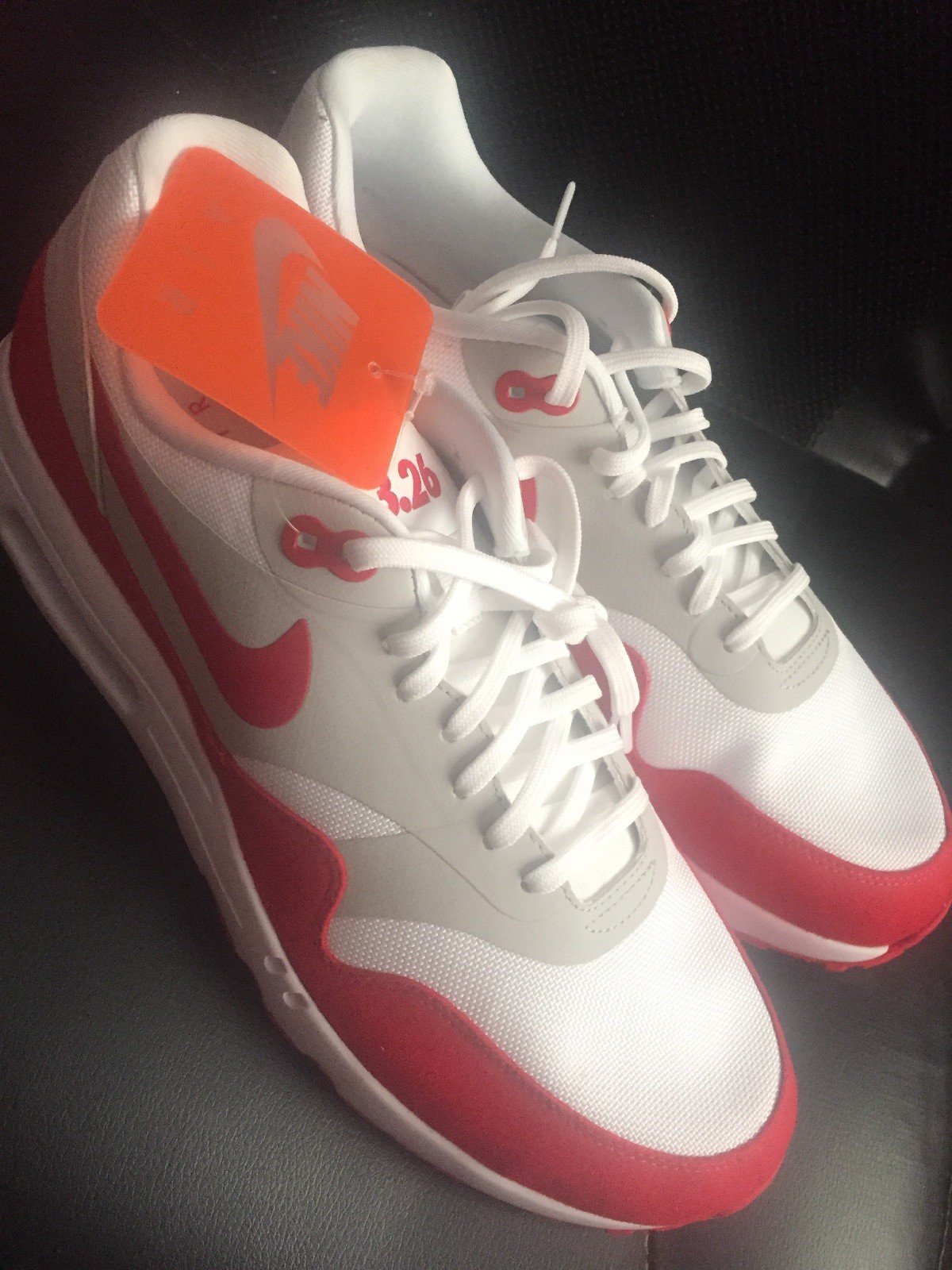 (SZ 11) Nike Air Max 1 Ultra 2.0 LE (908091 100) (Red & White) Anniversary 3.26 (SZ 11) Nike Air Max 1 Ultra 2.0 LE (908091 100) (Red & White) Anniversary 3.26