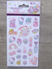 Hello Kitty and Friends Kawaii 4-Sheet Variety Sticker Set Multi-Color