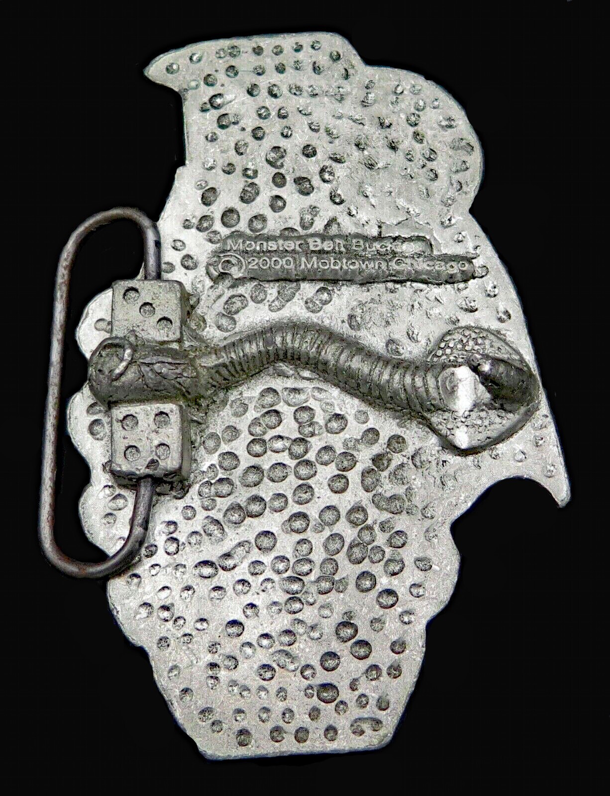 Hand Grenade Military Weapon Belt Buckle Gem