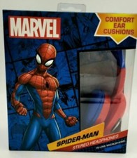Marvel Spiderman Stereo Headphones with Mic BRAND NEW