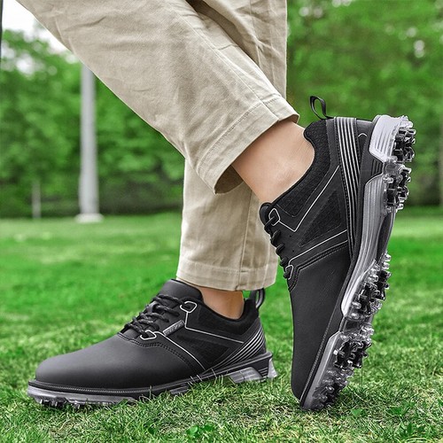 Profi Herren Golfschuhe Bequem Golf Sneaker Rutschfest Leicht - Bild 19 von 26