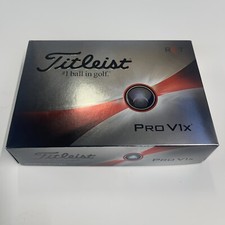 NEW Titleist Pro V1x RCT 2023 Golf Balls White
