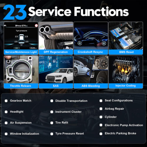 2025 XTOOL A30M Bluetooth OBD2 Scanner Code Read Full System Car Diagnostic Tool - Picture 7 of 14