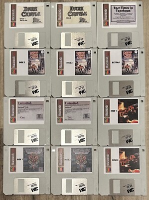 Vintage Apple Macintosh Classic 512k(e) Game Pack 1 On New 400K/800K DD Disks