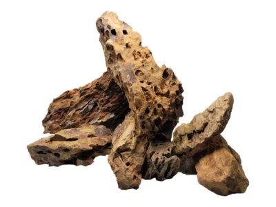 AQUALEXS 19 Pounds [Low Quality] Aquarium Natural Dragon stone Aquascapes, Hardscape