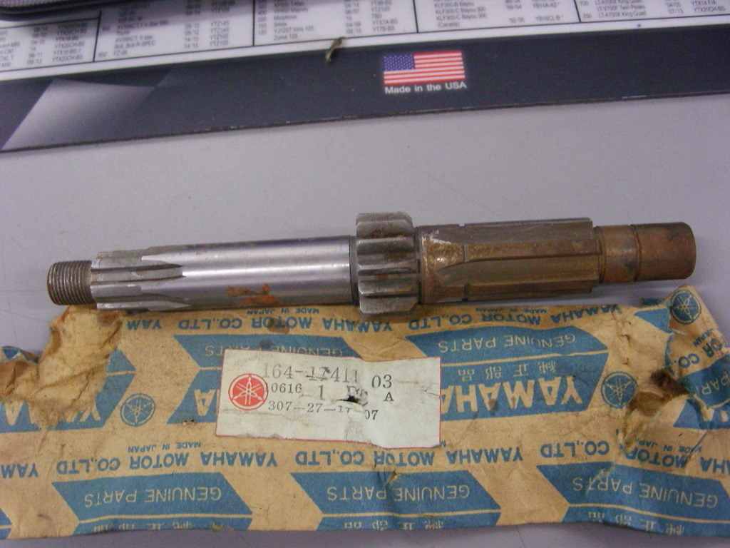 NOS Yamaha Main Axle 1967 YL2 1970-1971 G6 1972 G7 164-17411-03 | eBay