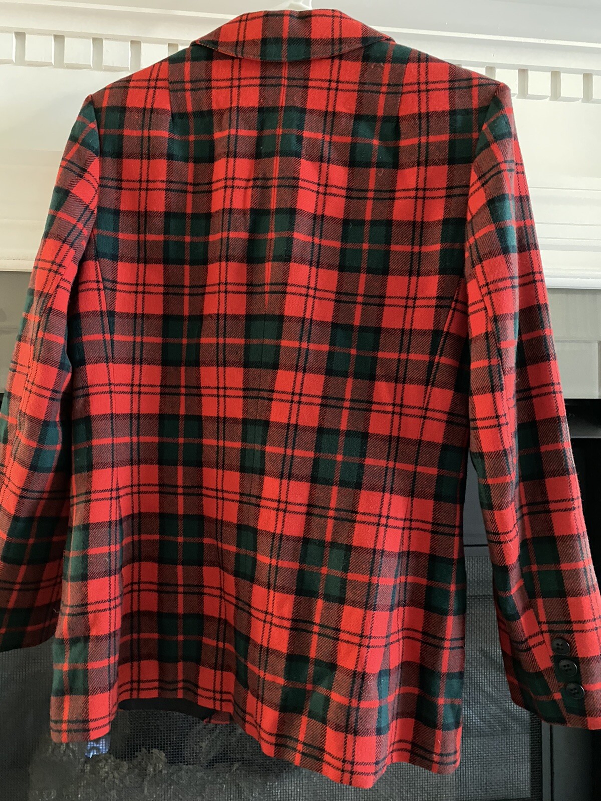 pendleton plaid blazer