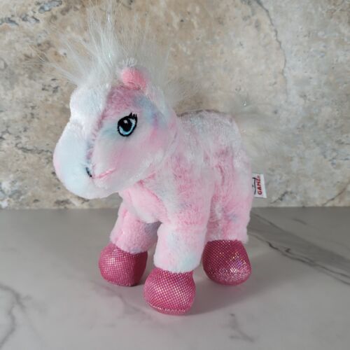 GANZ WEBKINZ PINK PONY SHIMMERING STUFFED PLUSH ANIMAL NO CODE - Picture 7 of 7