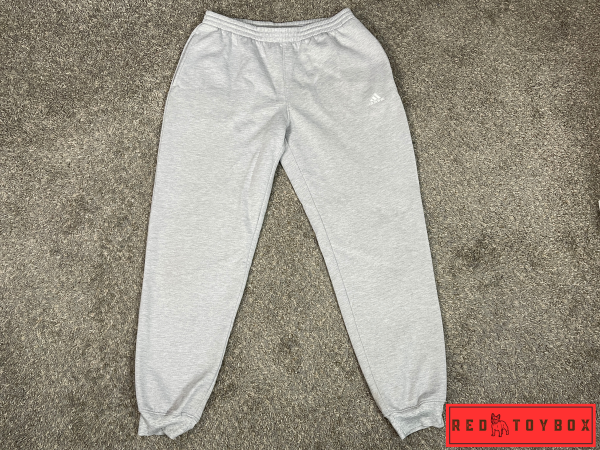 Adidas Pants Mens L Vintage Gray Trefoil Sweat Joggers Adidas Pants Mens L Vintage Gray Trefoil Sweat Joggers