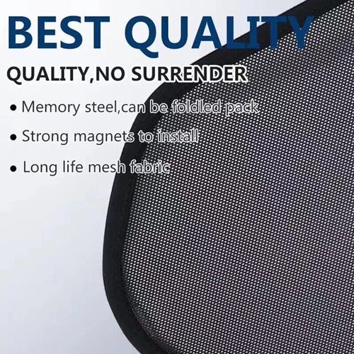 Window Sun Shade Visor Magnetic Reversible Shield Curtain For Hyundai Santa Fe - Picture 6 of 15