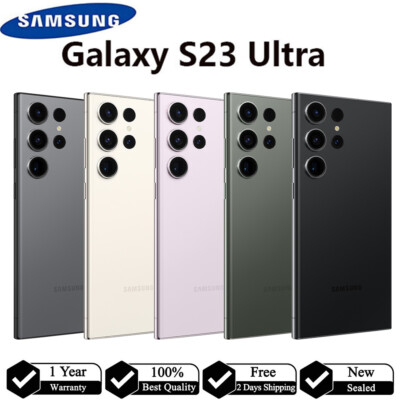 NEW Samsung Galaxy S23 Ultra (5G)SM-S918U 256/512GB Fully Unlocked