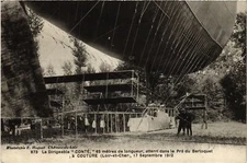 PC AVIATION DIRIGÉABLE CONTÉ A COUTURE (a54089)