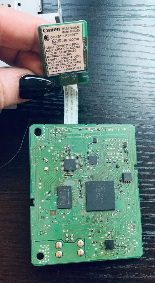 Canon Pixma MG3620 Printer Main Logic Board QK2-1373 Formatter QM7-4456 OG #2  - Image 2 of 2