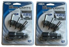 2Lot Custom Accessories 25204 Blue LED Beam Lights Interior Package Kit for Dome