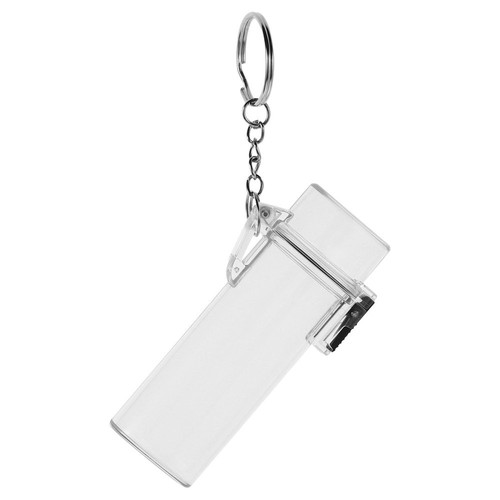Waterproof Lighter Shell Travel Clear Case Protective Cover Keychain Holder - Picture 10 of 12