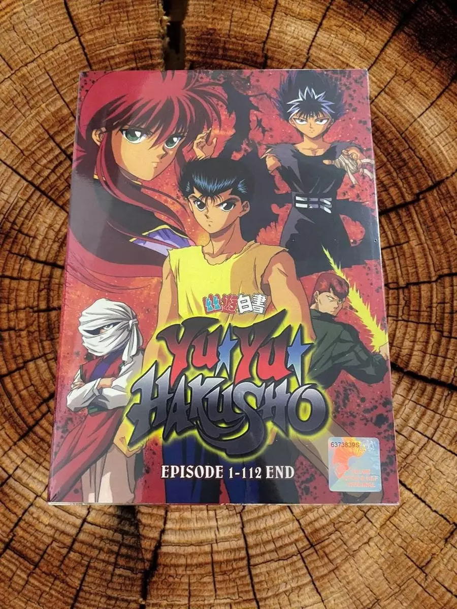 Anime DVD Yu Yu Hakusho Complete Series Vol. 1-112 End English Dubbed