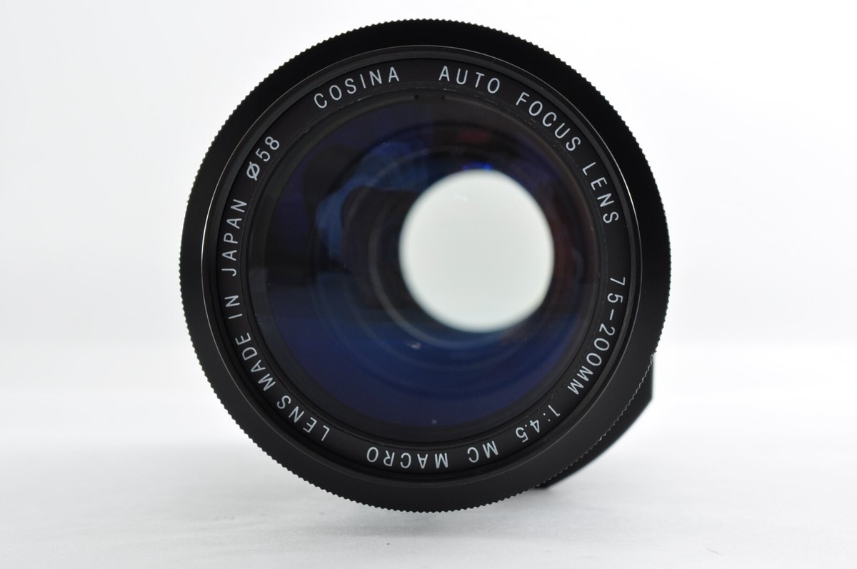 COSINA AF 75-200mm f4.5 コシナAF75-200mmF4.5（ニコンFマウント用