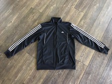 Adidas Climalite Black Full Zip Active Track Jacket Men's Size Medium