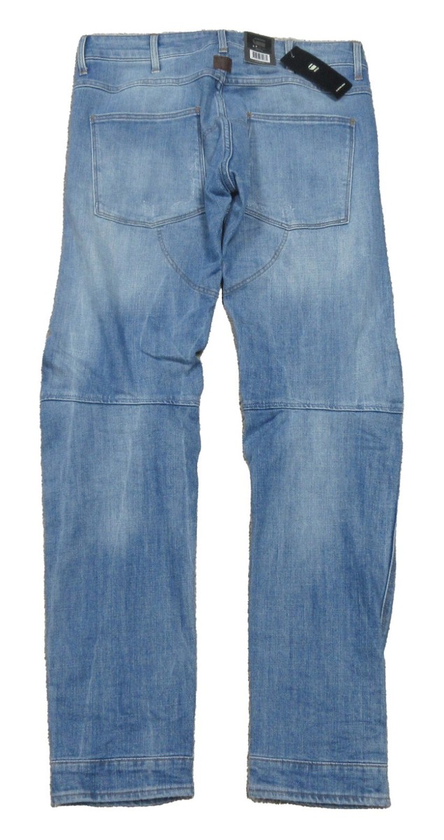 【G-STAR RAW】 5620 3D STRAIGHT 28/30 G Star RAW 5620 MOTION 3D Slim Jeans Men's 36 x 32 Indigo