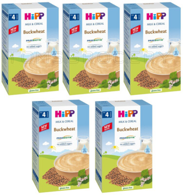 HIPP Buckwheat Baby Cereal from Months Gluten Sugar Free