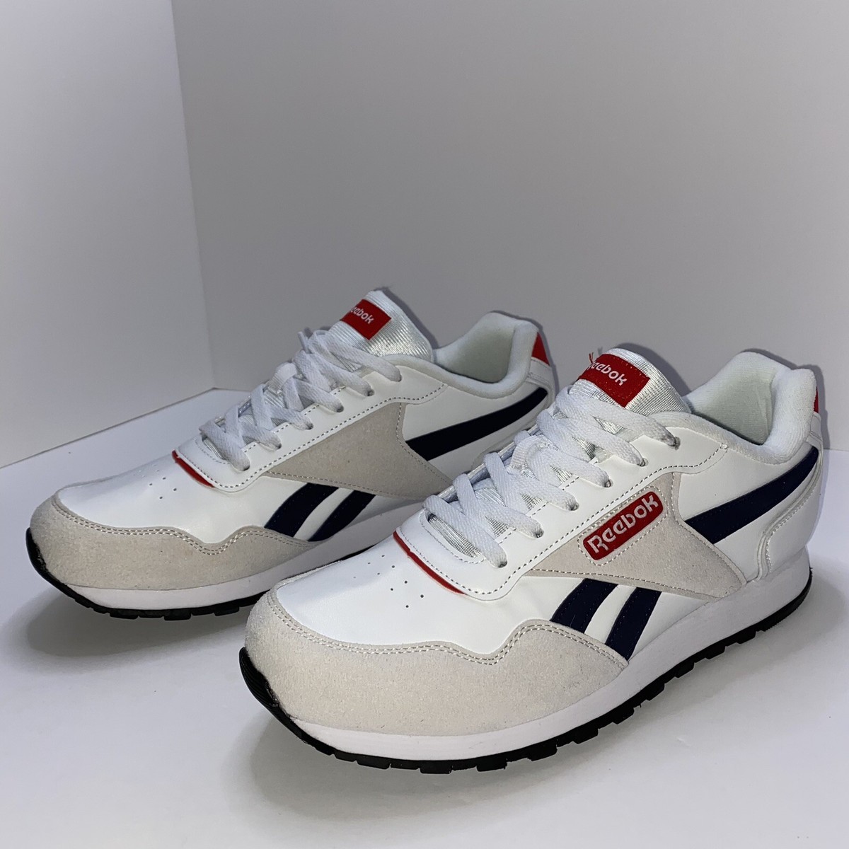 Reebok‎ Classic Harman Run Shoes Retro Sneakers Walking Casual Beige 11.5 Amazon.com | Reebok Women main image 2