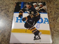 NIKITA ZADOROV SIGNED 8X10 MATTE PHOTO BUFFALO SABRES COLORADO AVALANCHE (A)