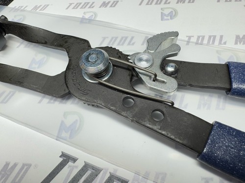Snap-on Tools USA NEW STYLE POWER BLUE 9" Universal Hose Clamp Pliers HCP11 - Picture 5 of 12