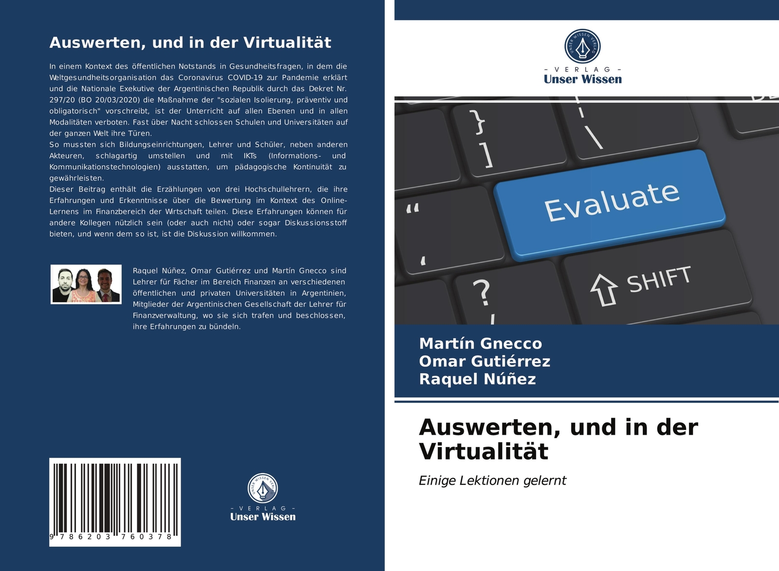 Auswerten, Und In Der Virtualität | Martín Gnecco (u. A.) |