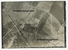 D9110 Foto WK1 Belgien Flugzeug Luftbild Flandern Ypern Ortschaft Stellungen