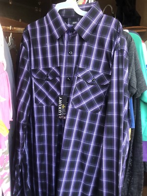 Apt 9 Mens M Long Sleeve Button Down Shirt 