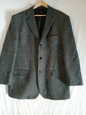 Vintage mens Oxide Tweed Blazer Medium with elbow patches