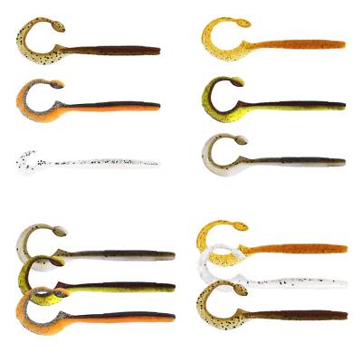 Westin Ned Worm Curl 12cm 3g 5 Stück alle Farben Gummiwurm