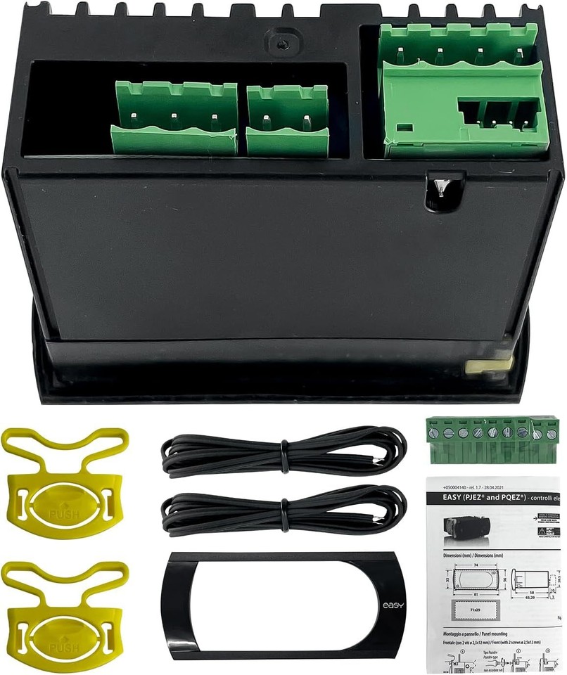 Controller Manual PDF Carel PJEZS0H100 Digital Thermostat 115V