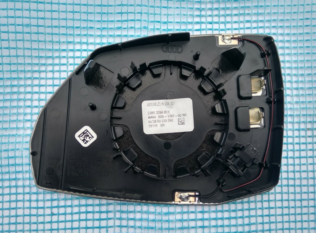 17-24 OEM AUDI Q5 Q7 SQ5 SQ7 RIGHT side Auto DIM HEATED MIRROR 