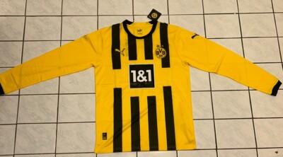 Borussia Dortmund Home Long Sleeve Soccer Jersey 2022/23