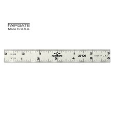 Fairgate 6" Center Finding Ruler,  3/4" Wide, 23-106 Made In USA