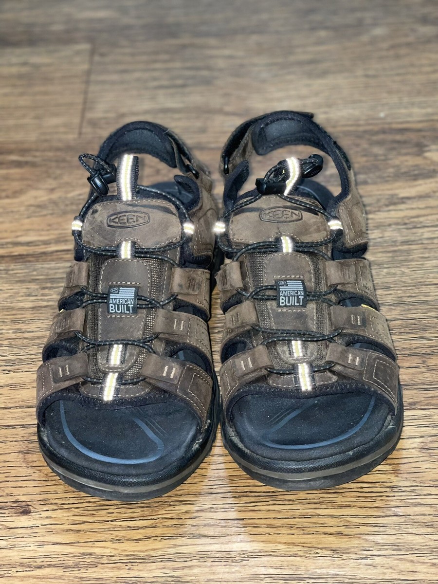 Keen Rialto Brown Leather Waterproof Hiking Sandals 1016835 Keen Rialto Brown Leather Waterproof Hiking Sandals 1016835
