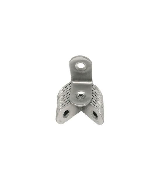 10 StüCk Winkel MöBelwinkel Winkelverbinder Edelstahl Rund Lochwinkel 25X25X16Mm-image