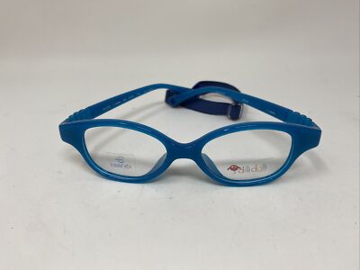 DILLI DALLI BUDDY TEAL BLUE 44/15/125 KIDS EYEGLASSES FRAME /X07