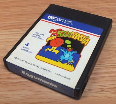 Vintage Atari 1982 US Games VC2003 Game Cartridge Only - Eggo Mania
