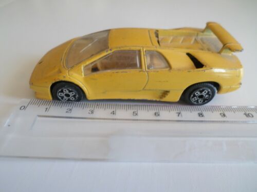 lamborghini coupe modele diablo jaune - burago - Picture 1 of 1
